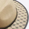 Beige Monogram Fedora Hat