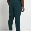 Big & tall green slim fit RI branded joggers