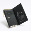 Black embossed RI card holder