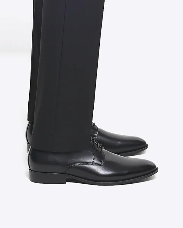 Black Formal Derby Shoes