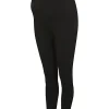 Black high waisted maternity leggings