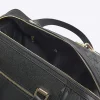 Black jacquard RI monogram travel bag