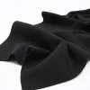 Black knitted scarf