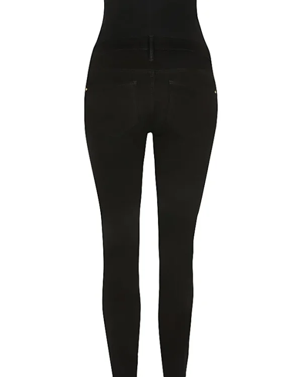 Black Molly high rise maternity skinny jeans