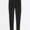 Black Molly mid rise bum sculpt skinny jeans