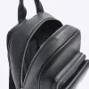 Black Pebbled Backpack