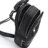 Black Quilted Zip Backpack