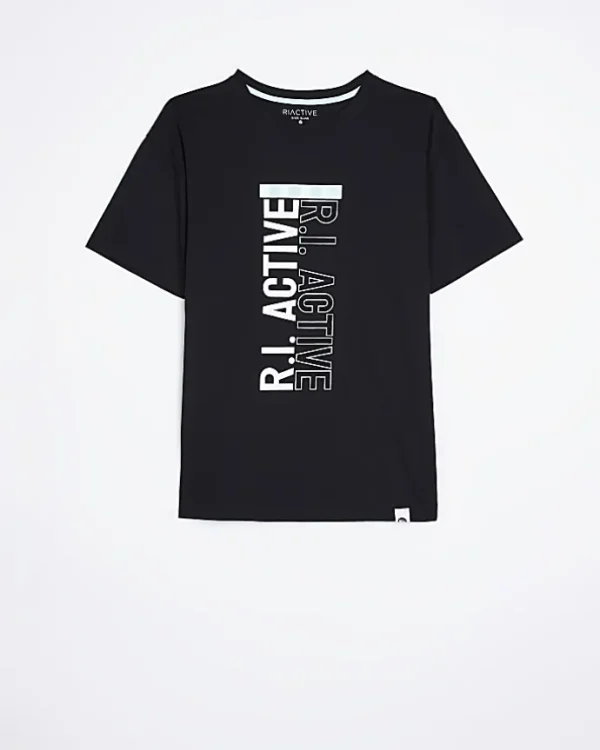 Black RI Active graphic t-shirt