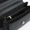 Black RI monogram chain shoulder bag