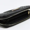 Black RI monogram webbing purse