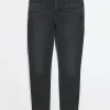 Black skinny fit jeans