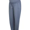 Blue maternity joggers