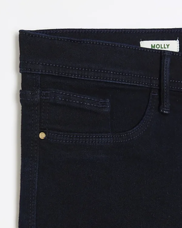 Blue molly high rise super skinny jeans