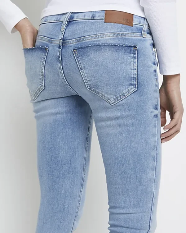 Blue Molly mid rise maternity skinny jeans