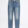 Blue skinny fit jeans