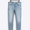 Blue skinny fit jeans