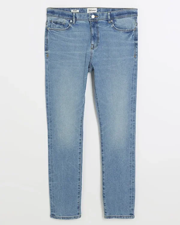 Blue skinny fit jeans