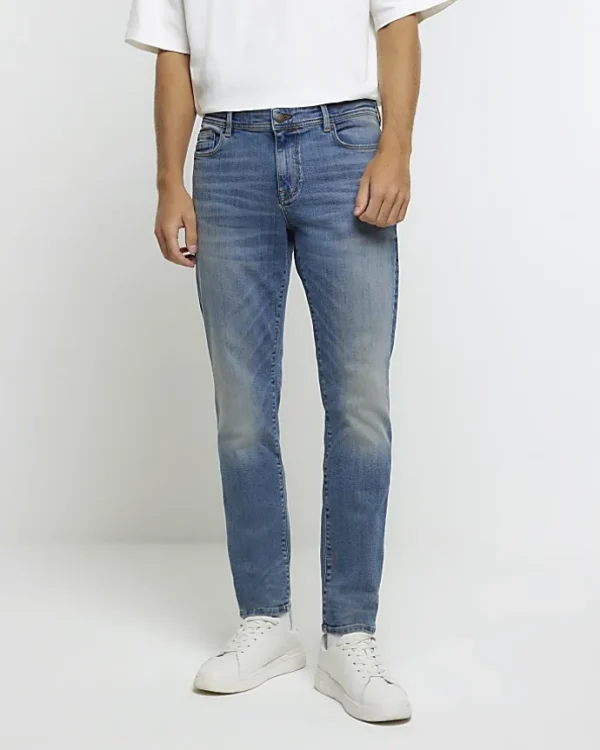 Blue skinny fit jeans