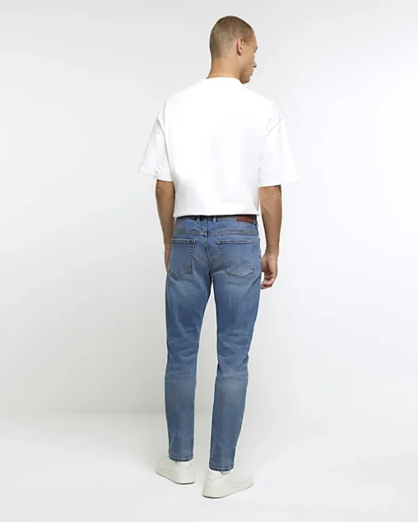 Blue skinny fit jeans