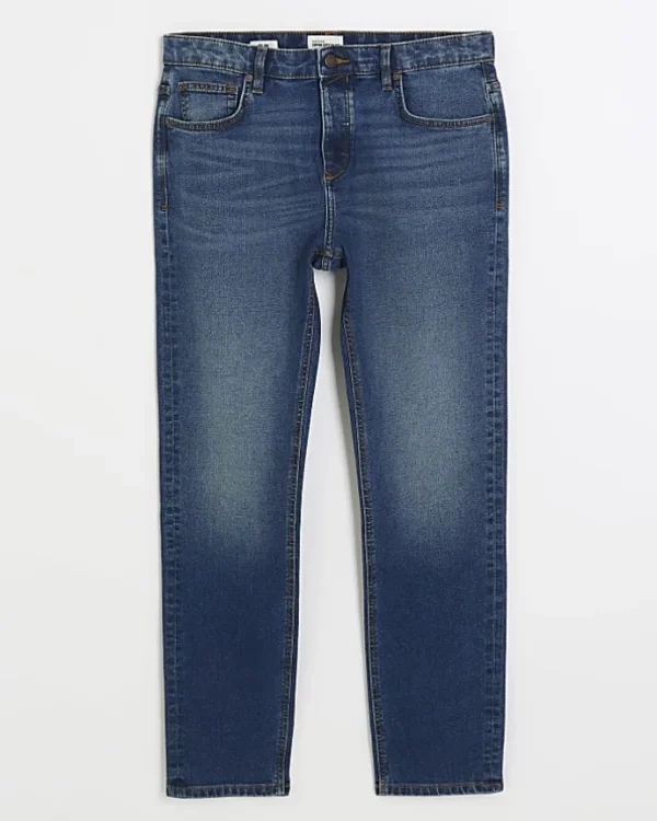 Blue slim fit jeans