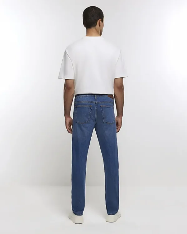 Blue slim fit jeans