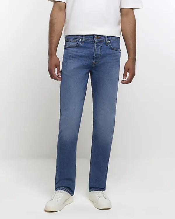 Blue slim fit jeans