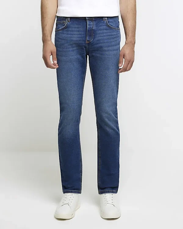 Blue slim fit jeans