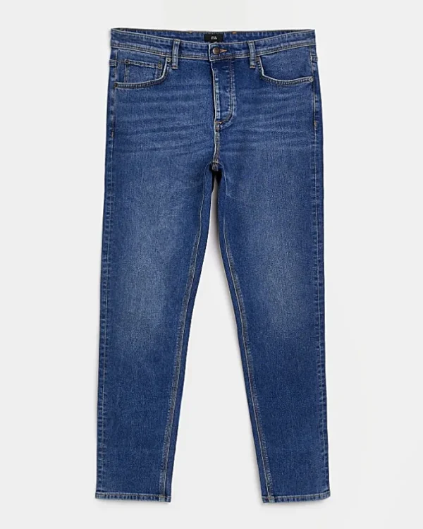 Blue slim fit jeans