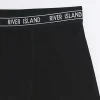 Boys black RI boxer shorts 5 pack