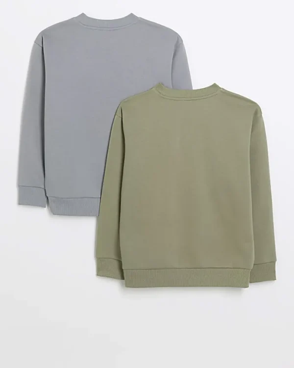 Boys khaki sweatshirt 2 pack