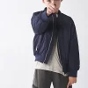 Boys navy bomber jacket