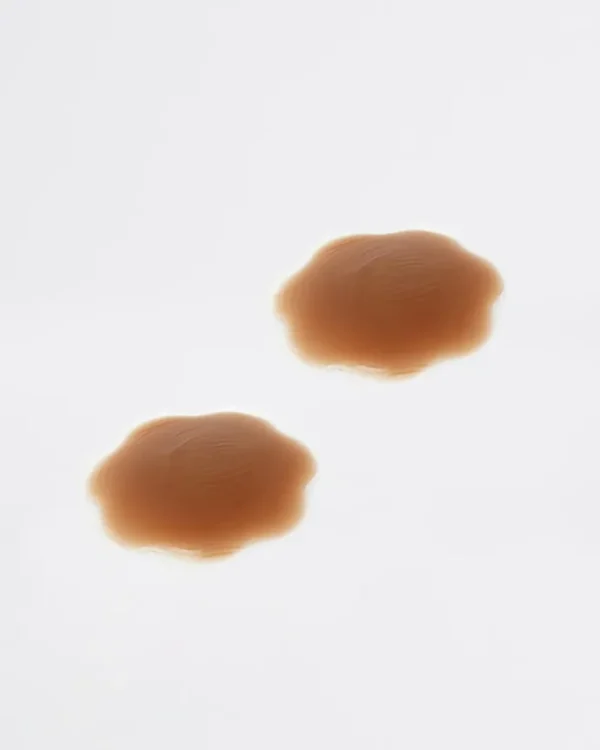 Brown silicone nipple covers