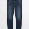 Dark blue skinny fit jeans