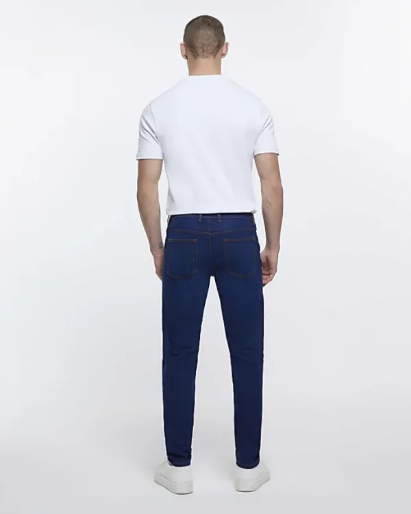 Dark blue skinny fit jeans