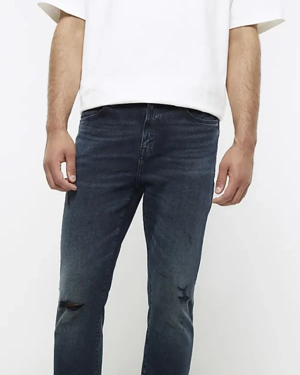 Dark blue skinny fit jeans