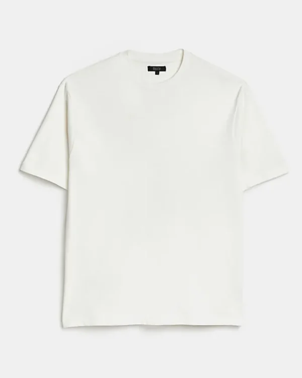 Ecru RI Studio oversized fit t-shirt