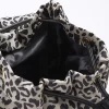 Girls Beige Leopard Utility Backpack