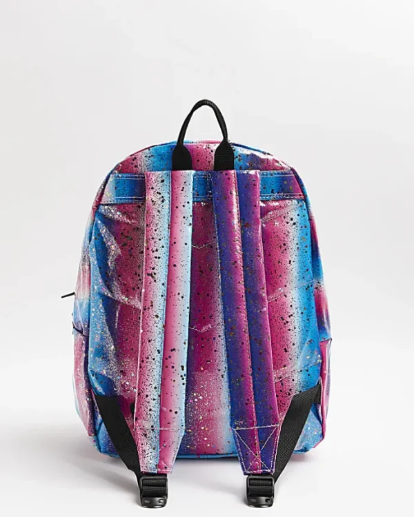 Girls blue hype backpack