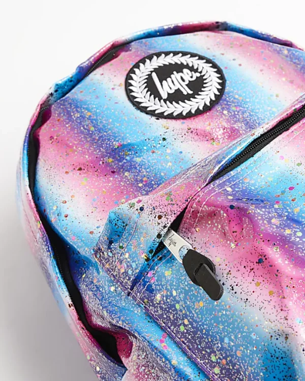 Girls blue hype backpack