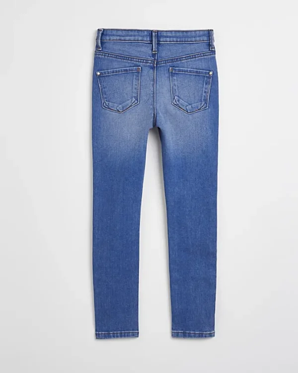 Girls blue Molly skinny jeans