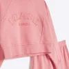 Girls coral sweatshirt and joggers set