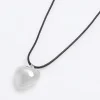 Girls silver heart necklace