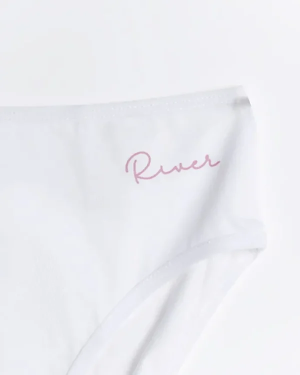 Girls white briefs 7 pack