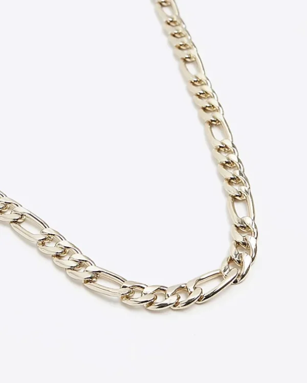 Gold plated chain necklace