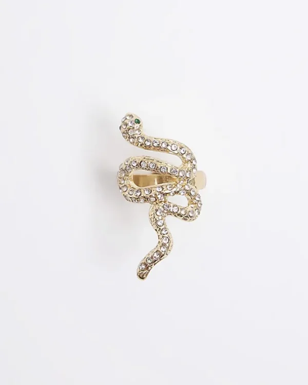 Gold Snake Ring