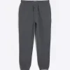 Grey regular fit cuffed joggers