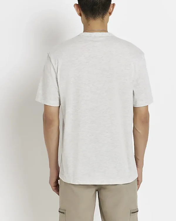 Grey regular fit t-shirt