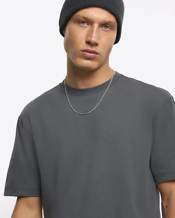 Grey regular fit t-shirt