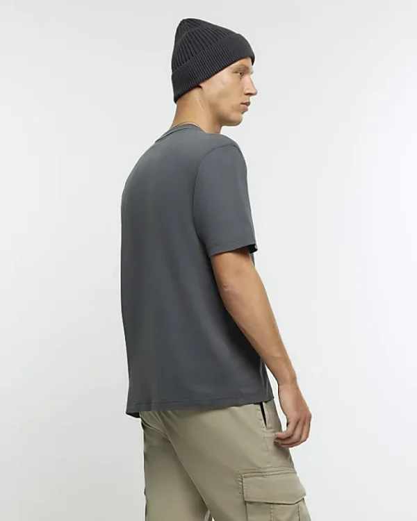 Grey regular fit t-shirt