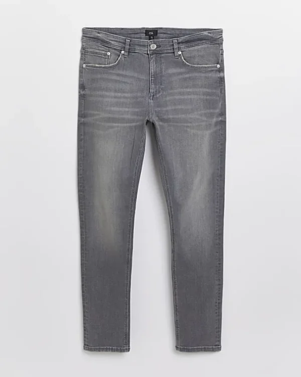 Grey skinny fit jeans